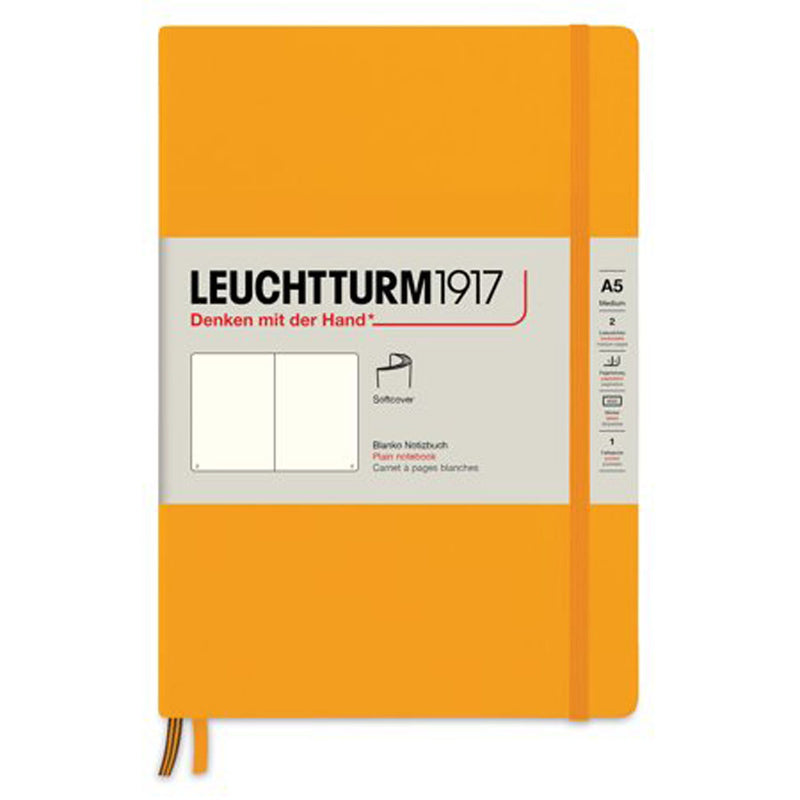 Leuchtturm Softcover Plain Notebook A5