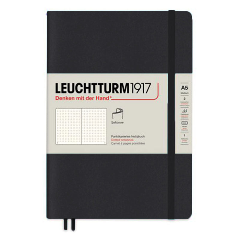 Leuchtturm Softcover Dotted Notebook A5