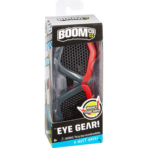 Boom Co Eye Gear (Red & Black)