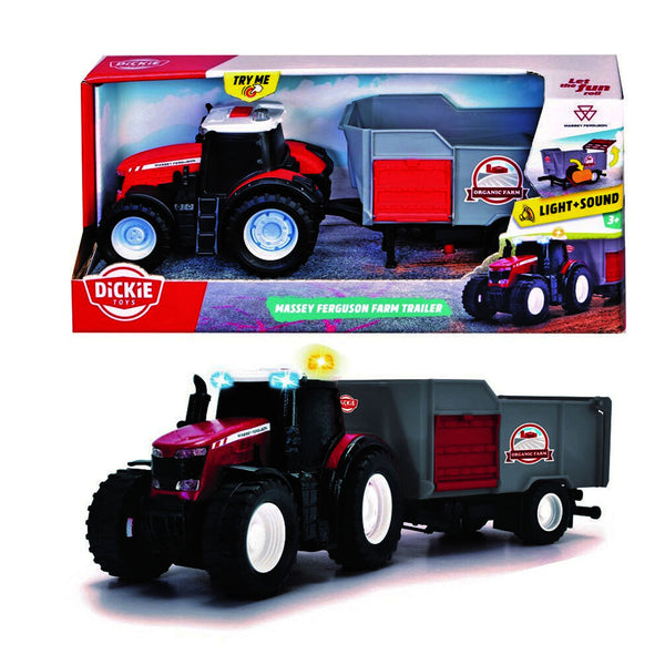 Dickey Toys Massey Feguson Farm Trailer