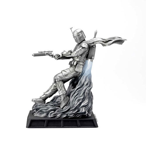 Royal Selangor Boba Fett Battle Ready Pewter Figurine