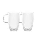 Avanti Caffee Manico Double Wall Glass (ensemble de 2)