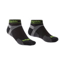 Herren Merino Sport Low Socken (Schwarz)