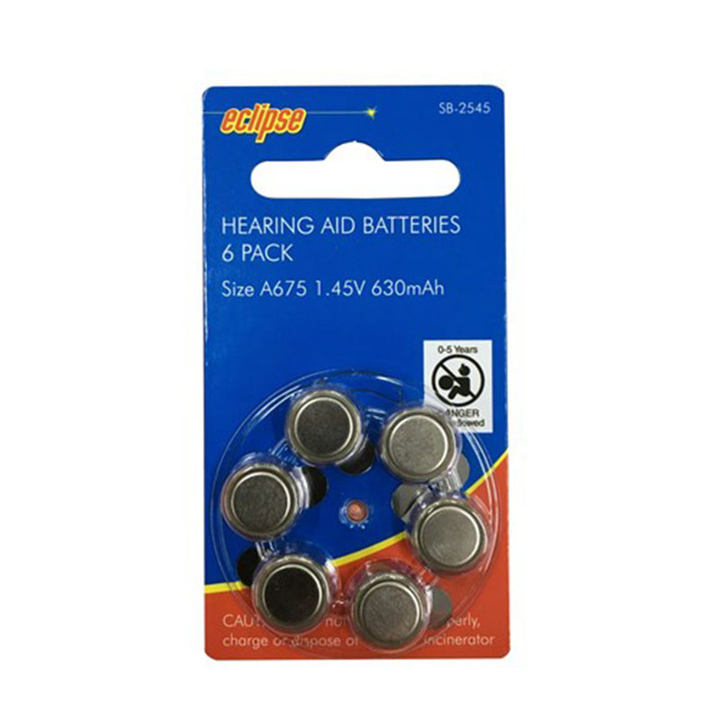  Hörgerätebatterien (6er-Pack)