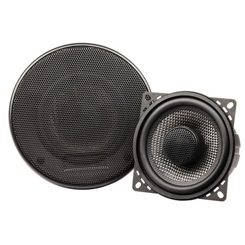 Coaxial Speakers with Silk Dome Tweeter Made with Kevlar 4"