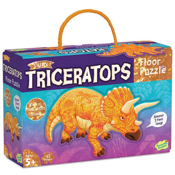 Triceratops 52-Piece Floor Puzzle