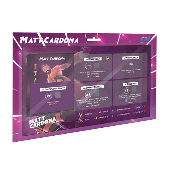 All Time Wrestling Matt Cardona Strategy Game