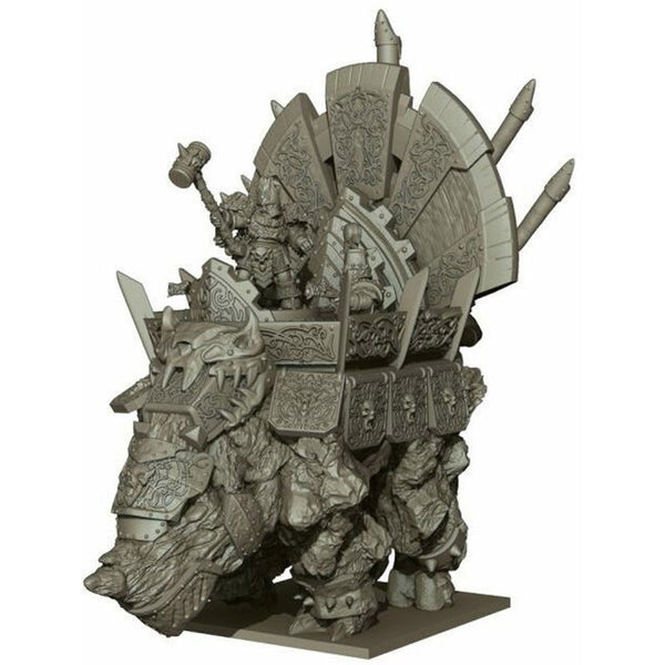 Kings of War Abyssal Dwarf Hellfane Miniature 3rd Edition