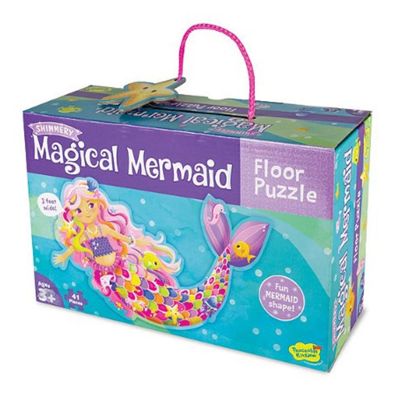 Magical Mermaid 41-Piece Floor Puzzle