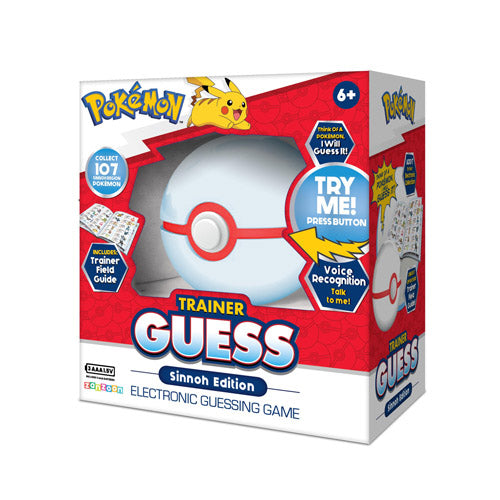 Pokemon Trainer Guess Sinnoh Edition Family Game