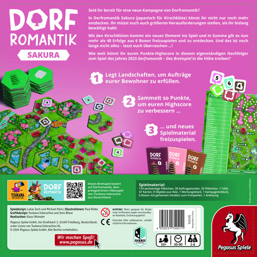 Dorfromantik Sakura Strategy Game