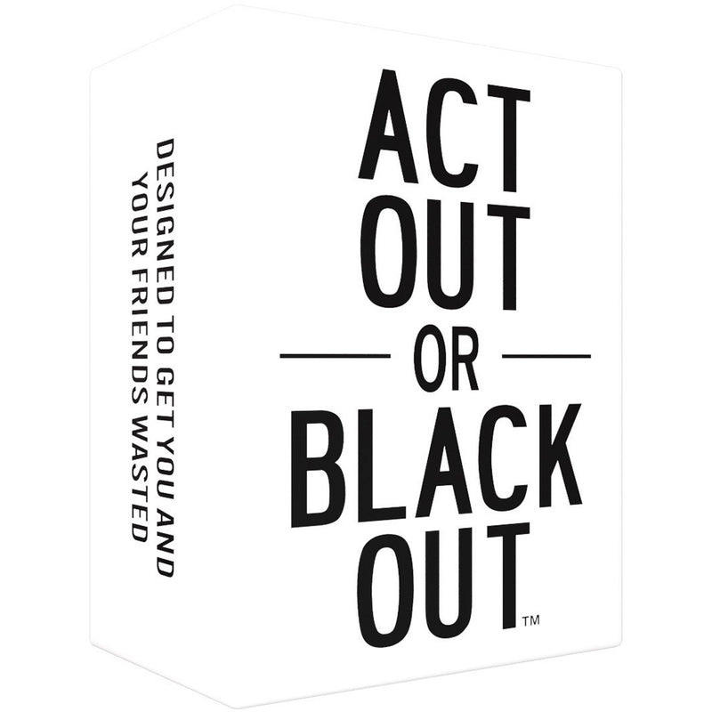 Do or Drink Act Out Or Blackout Party Game