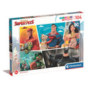 Clementoni DC Comics League of Superpet Puzzle 104pcs