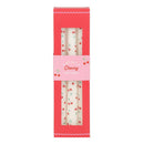 Heart Cherry Taper Candles (Set of 3)