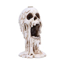 Scorching Melting Skull Incense Burner 17.5cm