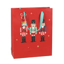 Red Nutcracker Gift Bag 23cm