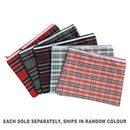 Marbig Single Zip Giant Tartan Pencil Case (36x26cm)