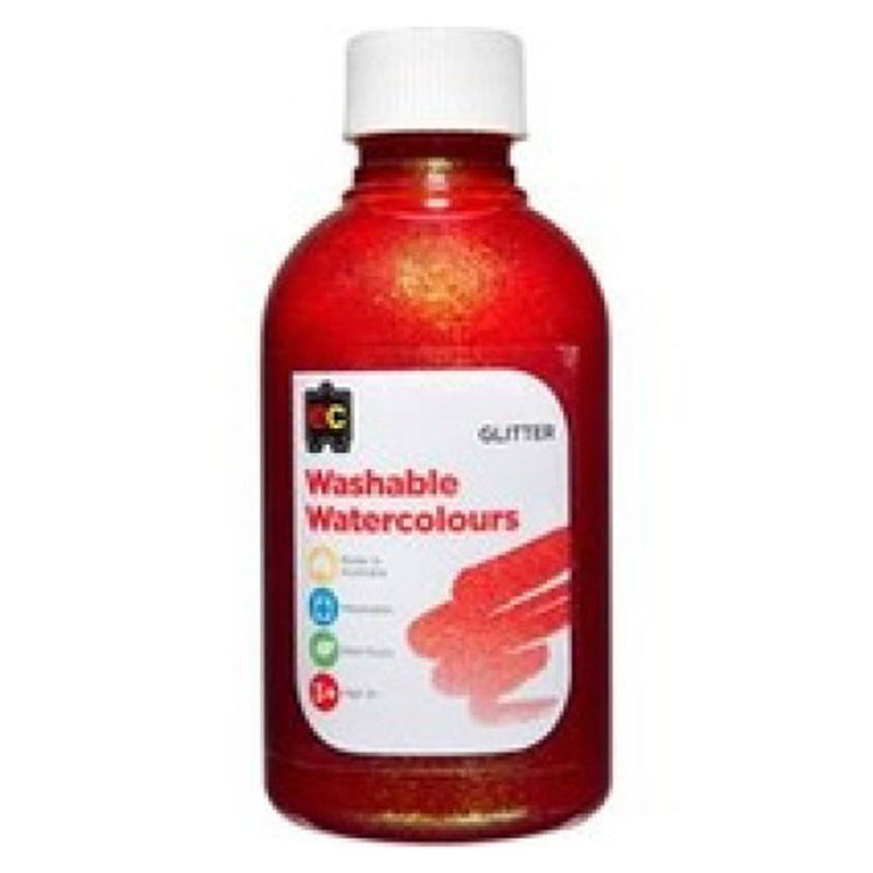  EC waschbare Glitzer-Aquarellfarbe, 250 ml