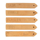 Caharin Veggie Markers Terracotta Set of 5