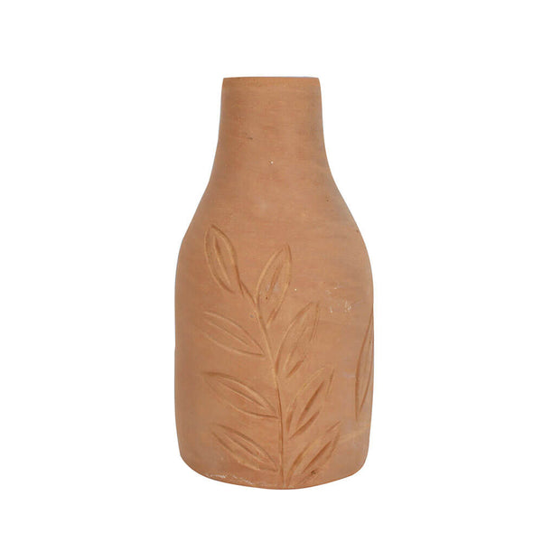 Caharin Terracotta Vase (10x10x18.5cm)