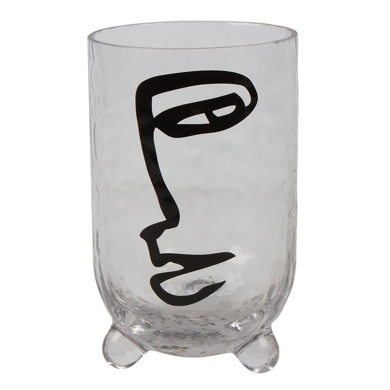 Del Sol Hand Blown Picasso Vase (42x29x24cm)