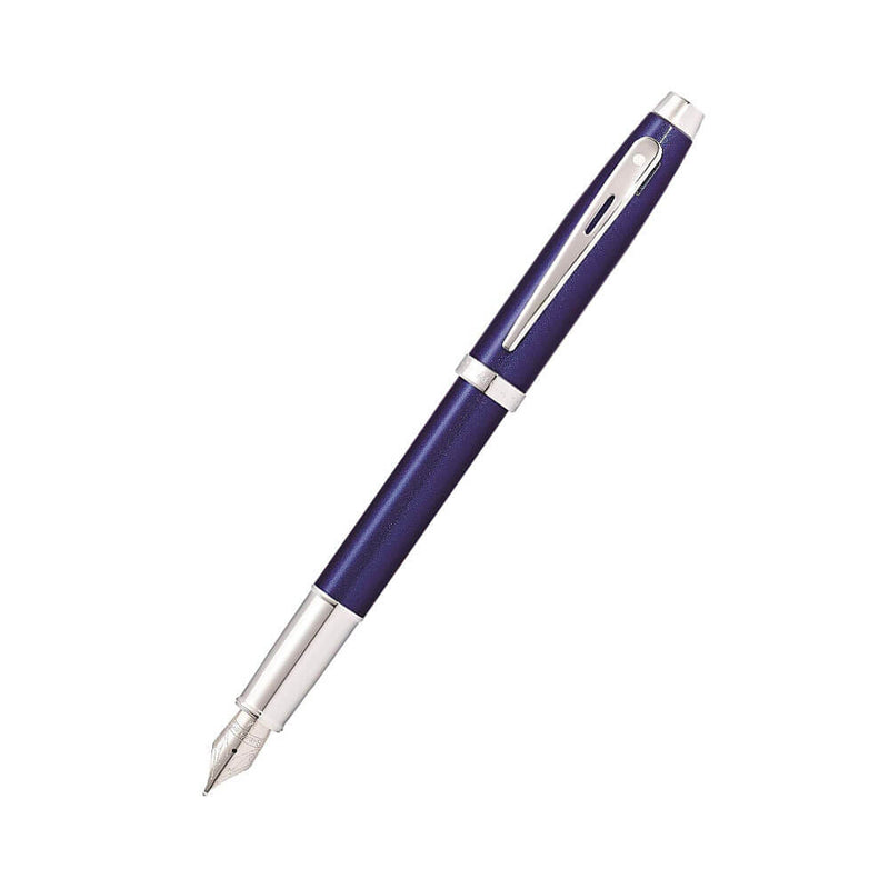 100 blau lackierter/verchromter SS-Stift