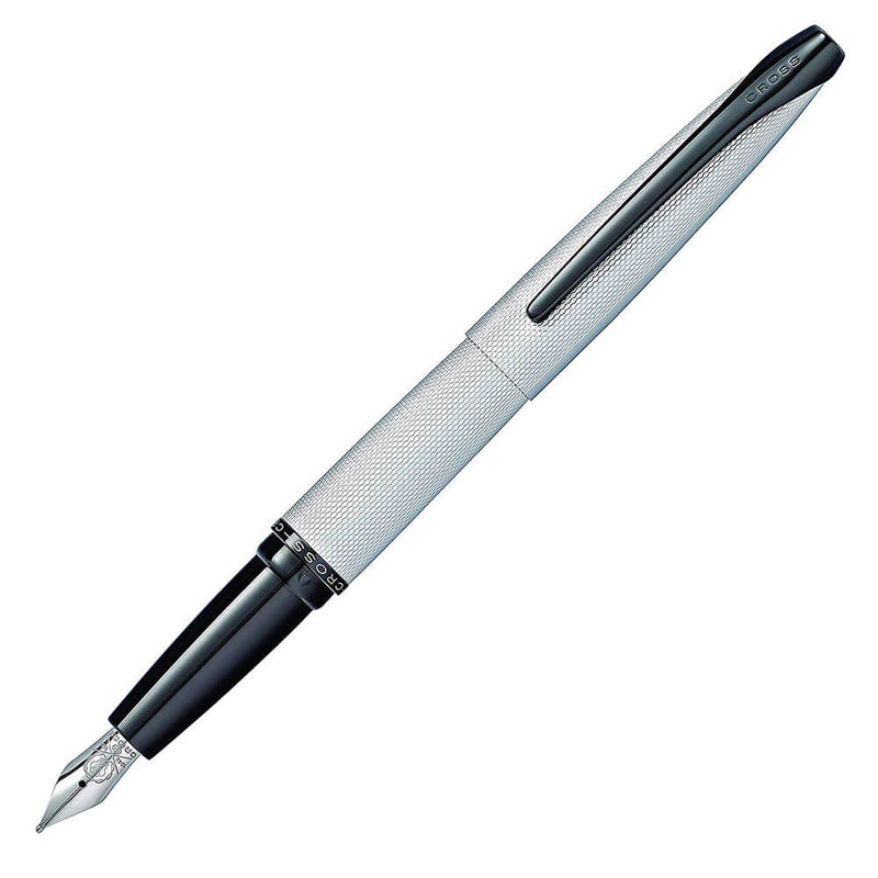ATX-Stift mit geätztem Diamant in gebürstetem Chrom