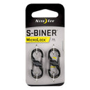 S-Biner MicroLock en acier inoxydable (lot de 2)