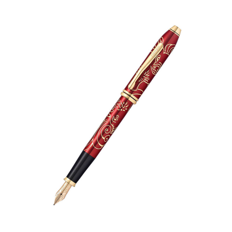 Townsend Année du Cochon 23CT Or Rouge Lac Stylo