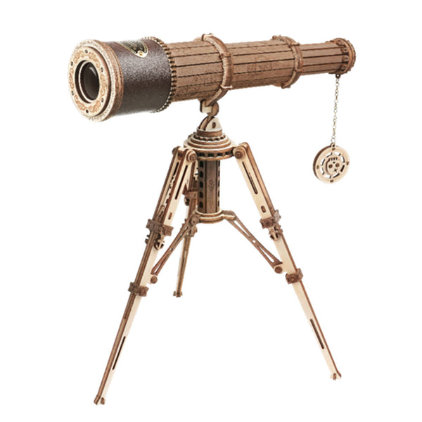 Robotime Monocular Telescope Model Wooden Kit