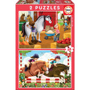 Educa Puzzle Collection 2 Sets mit 48 Teilen