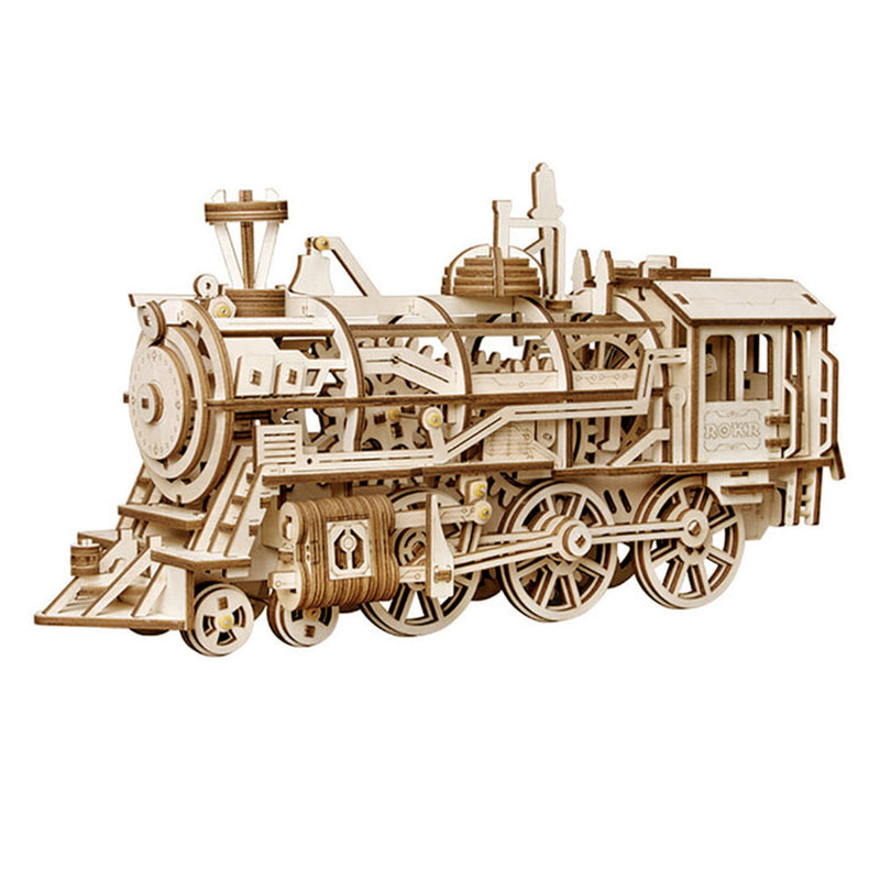 RoboTime Mechanical Gears 3D Puzzle en bois