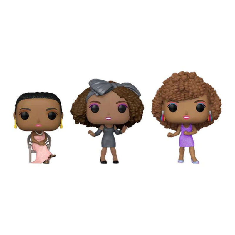 Whitney Houston Diamond Glitter US Exclusive Pop! Vinyl 3pk