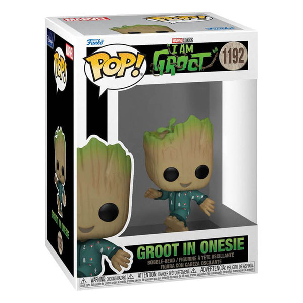 I Am Groot Groot PJs Dancing Pop! Vinyl