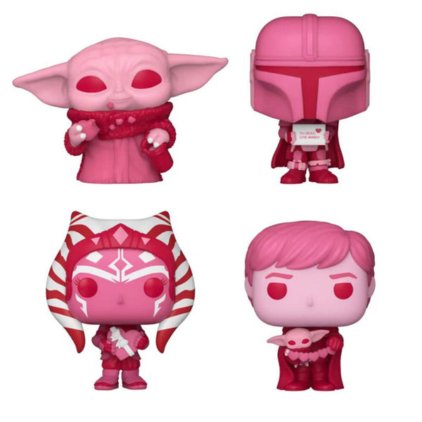 Star Wars Valentines Day US Exclusive Pocket Pop! 4-Pack