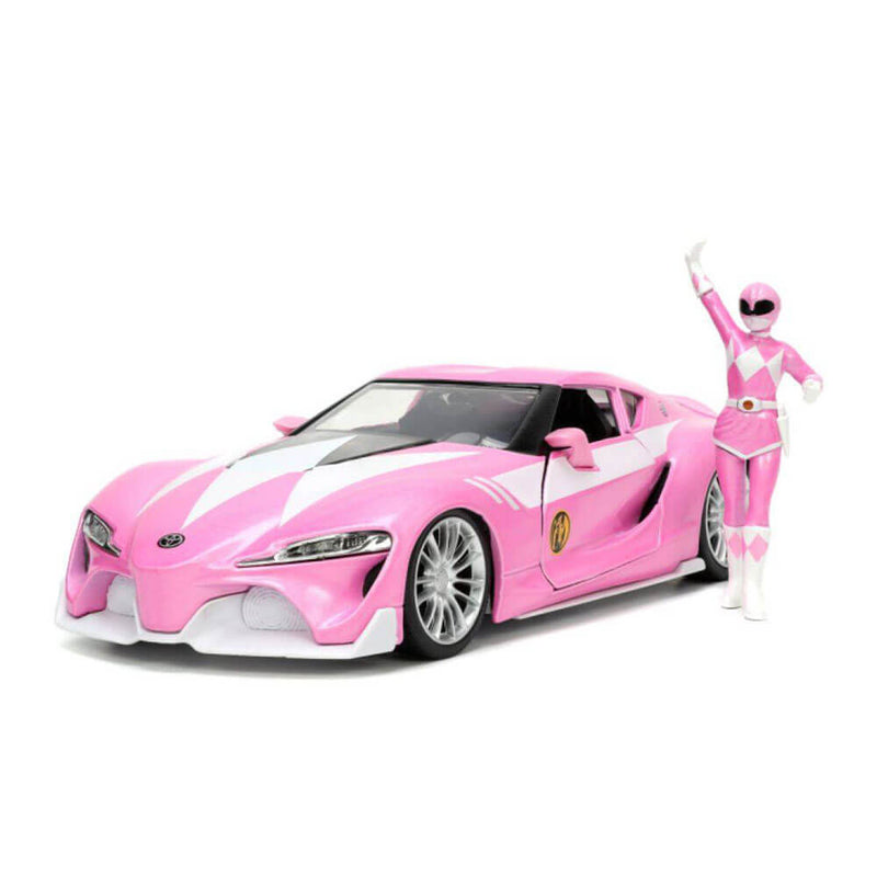 Power Rangers Toyota FT-1 mit Pink Ranger