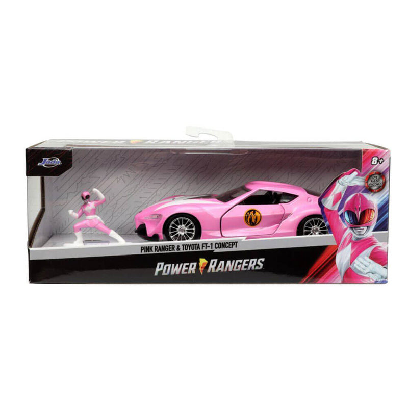 Power Rangers Toyota FT-1 mit Pink Ranger