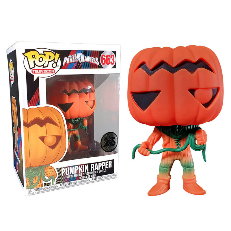 Power Rangers Pumpkin Rapper US Exclusive Pop! Vinyl