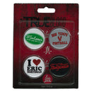 True Blood Anstecker 4er Set