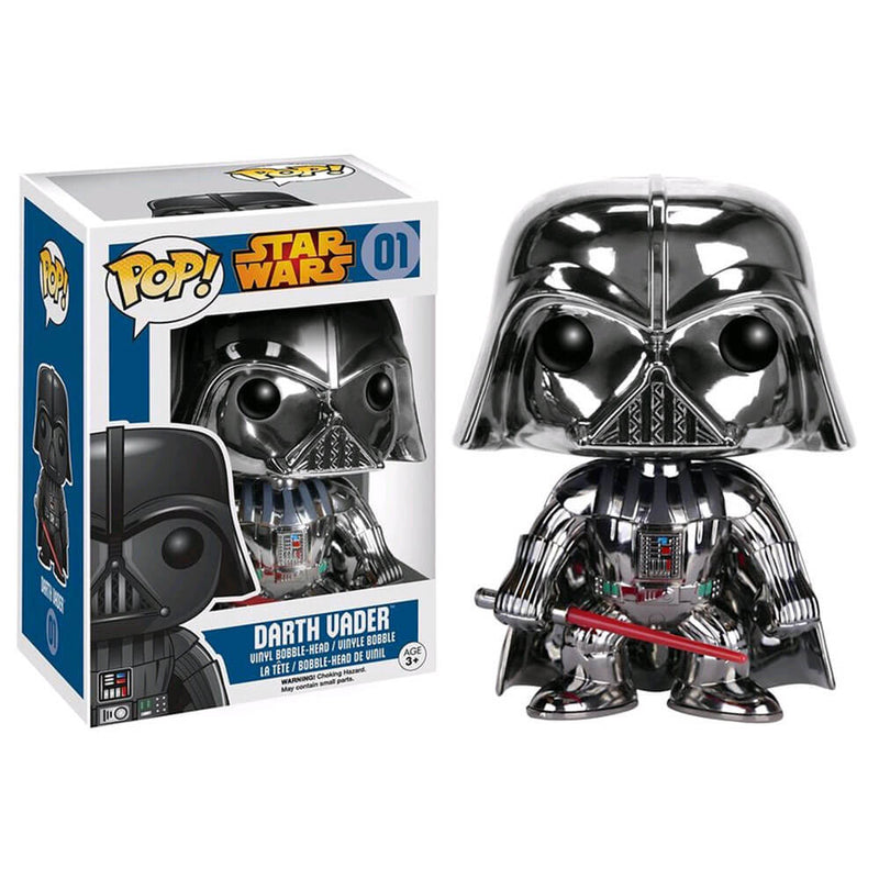 Star Wars Darth Vader Chrome US Exclusive Pop! Vinyl