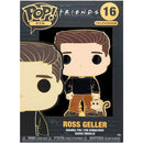 Friends Ross with Marcel 4" Pop! Enamel Pin