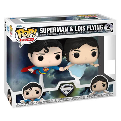 Superman & Lois Flying US Exclusive Pop! Vinyl 2-Pack