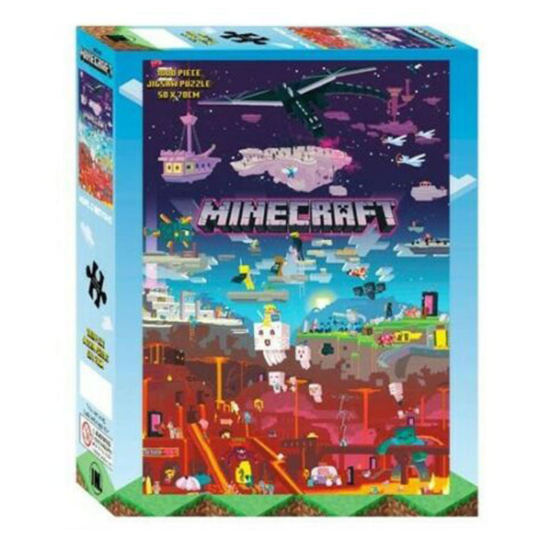 Minecraft 1000-Teile-Puzzle