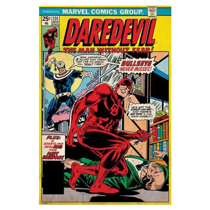 Affiche de bandes dessinées Marvel