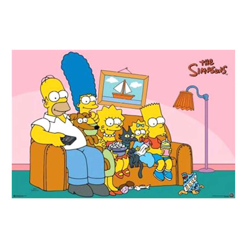 Das Simpsons-Plakat