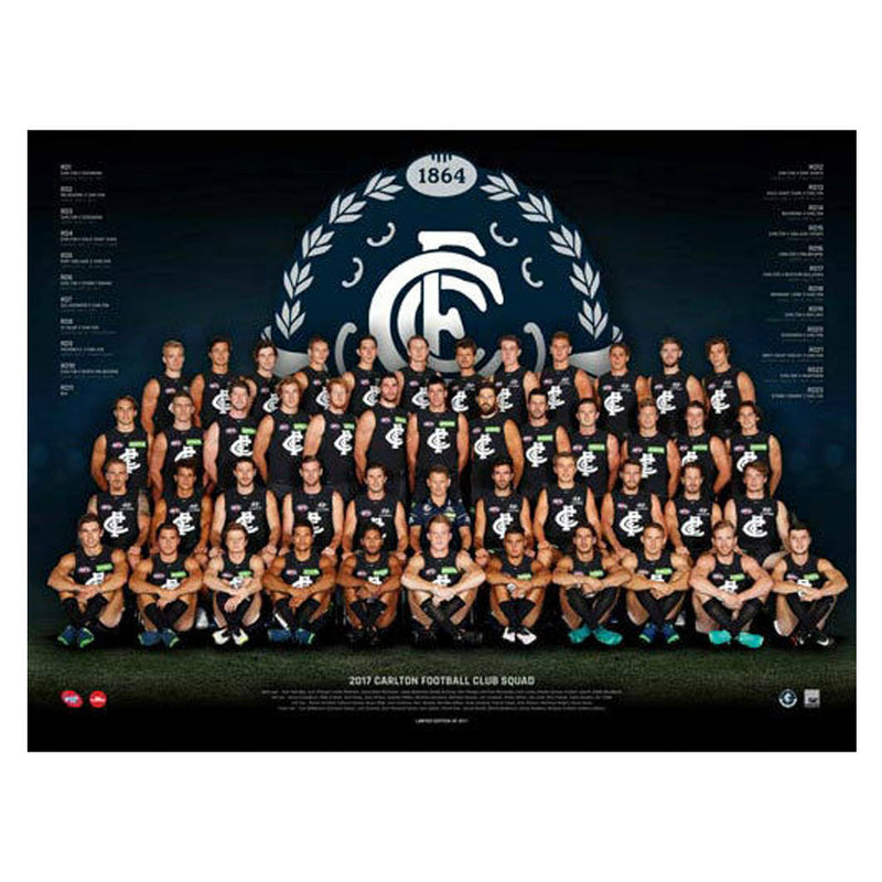 AFL 2017 Teamposter