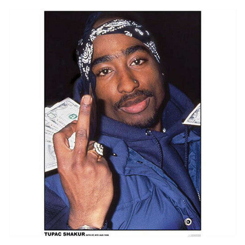 Tupac Shakur-Plakat