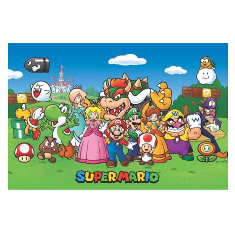 Super Mario Characters Poster