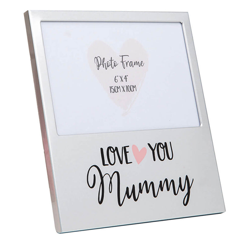 Muttertagsgeschenke Love You Aluminium-Fotorahmen