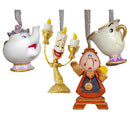 Disney Xmas Hanging Ornament Beauty and The Beast